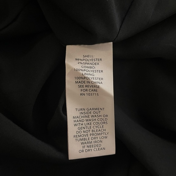 Nanette Lepore Size 10 Sheer Sleeved Fit and Flare Little Black Dress - Picture 14 of 14